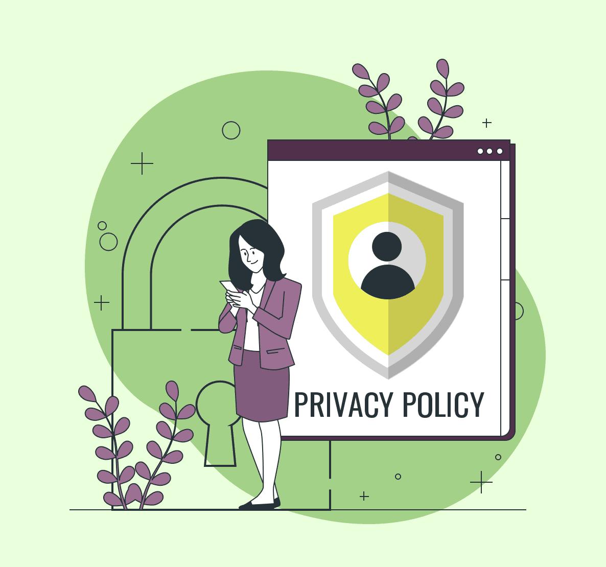 privacy policy illustration